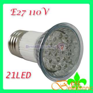 2W 110 V 21 LED E27 LED Spot Light Bulb Lamp  