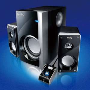 Frisby FS 2300 2.1 Subwoofer Speaker Sound System & Rem  