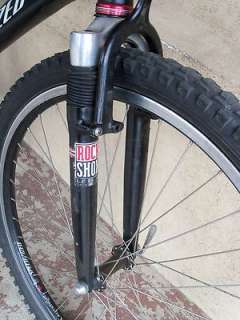Specialized StumpJumper M5 Dirt Jump Mountain Bike 22 Black/Red 