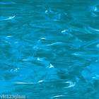 Stained Glass Supplies Spect​rum Deep Aqua Blue Wispy Stained Glass 