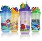 NEW Nuby Sippy Cup No Spill Mega Straw Cup Insulated