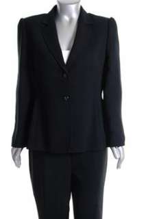 Tahari ASL NEW Plus Size Pant Suit Black BHFO 14  