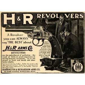   Arms Harrington Richardson Guns   Original Print Ad