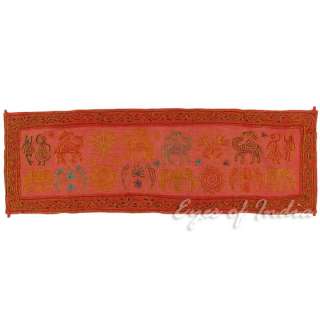 Gorgeous Hand Embroidered Ari Table Runner or Wall Hanging/Tapestry 