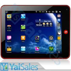 New MID M806 8 Google Android 2.2 OS Tablet PC Touchscreen WiFi Black 