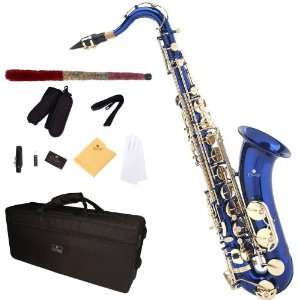   Bb Tenor Saxophone + Mouthpiece, Case, 10 Reeds and Accessories