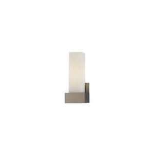   Sconces Solo CFL Sconce 18W Quad w lamp White Opal shade Chrome finish