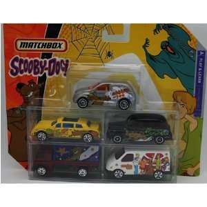  Matchbox Scooby Doo 5 Pack Cars: Toys & Games