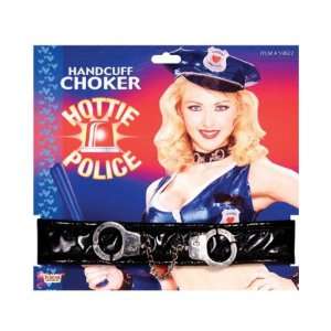  Hottie Police Handcuff Choker Toys & Games