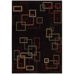  Shaw Inspired Design Cubist Black 17500 2 2 x 3 3 Area Rug 
