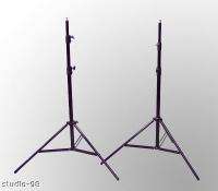 ONE HEAVY WEIGHT STEEL TRIPOD LIGHT STAND 9 FT HIGH NEW  
