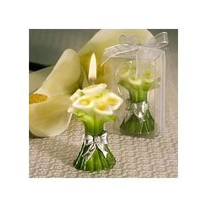  Calla Lily Design Candle Favors: Home & Kitchen