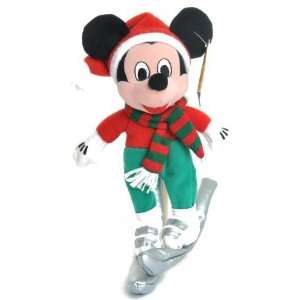  Disney Ski Mickey 8 inch Bean Bag [Toy]: Toys & Games