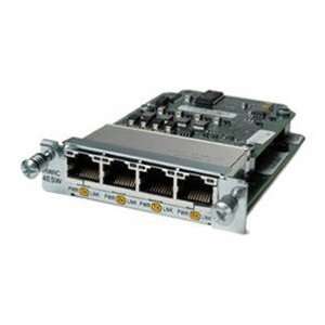  Cisco 4 port 10/100 Ethernet Switch HWIC Electronics