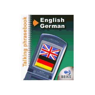  Talking English German Dictionary Phrasebook for Windows 