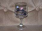 water goblets wine pedestal glass clear thumbprint items in 