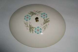 Taylor Smith Bridal Wreath Covered Bowl Casserole Dish  