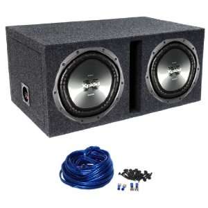  2 SONY XS GTX120LW 12 SUBWOOFERS+VENTED SUB ENCLOSURE 