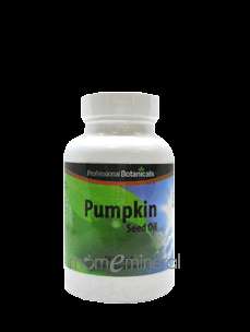 Pumpkin Seed Oil 60 gels by Professional Botanicals 898175001751 
