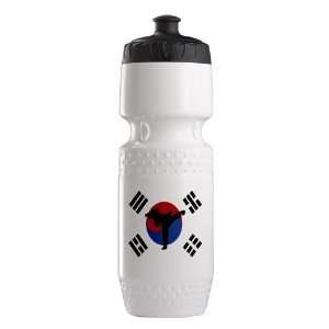  Tae Kwon Do Kicker Plastic Water Bottle