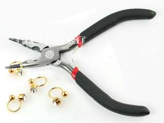 in 1 round nose Wire Cutter BEADING PLIER CRAFT Wrap Jewelry MAKE 