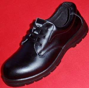   Womens 14.5 STEEL DOG WILLIAM Slip Resistant Black Leather Work Shoe