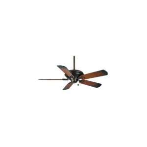   Brescia with 3 Speed Pull Chain 5 Blade Ceiling Fan in Brushed Cocoa