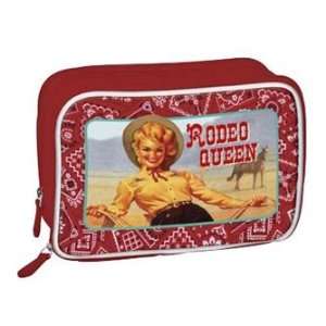    COWGIRL rodeo queen MAKEUP TRAVEL CASE cosmetics bag: Beauty