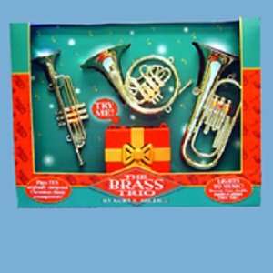 New   6Brass Musical Trio Set Case Pack 16 by DDI 