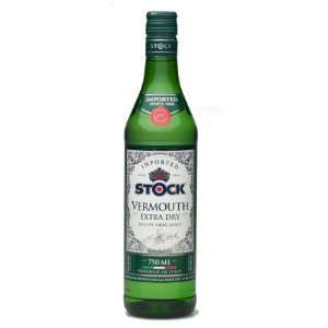  Stock Extra Dry Vermouth 1 L: Grocery & Gourmet Food