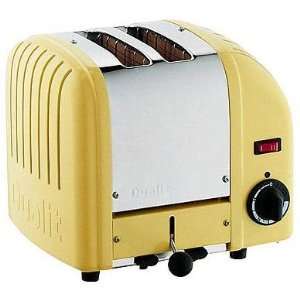 Classic 2 Slice Toaster Canary Yellow Finish (Canary Yellow) (9H x 10 