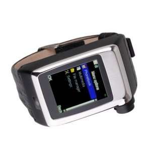   Screen Water Proof Watch Cell Phone Black Cell Phones & Accessories