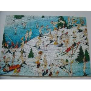  Heye Super Ski 500 Piece Puzzle Blachon Toys & Games